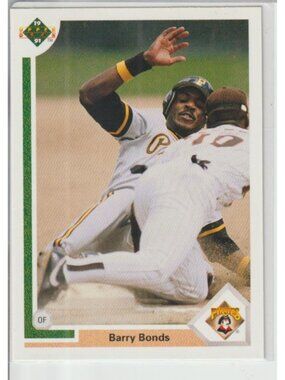 Barry Bonds 1991 Upper Deck Pittsburgh Pirates #154